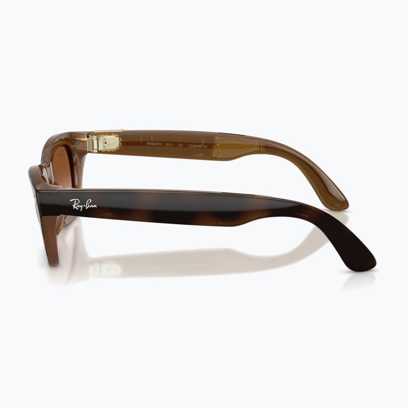 Brýle s kamerou Ray-Ban Meta Zena havana/gradient brown 5