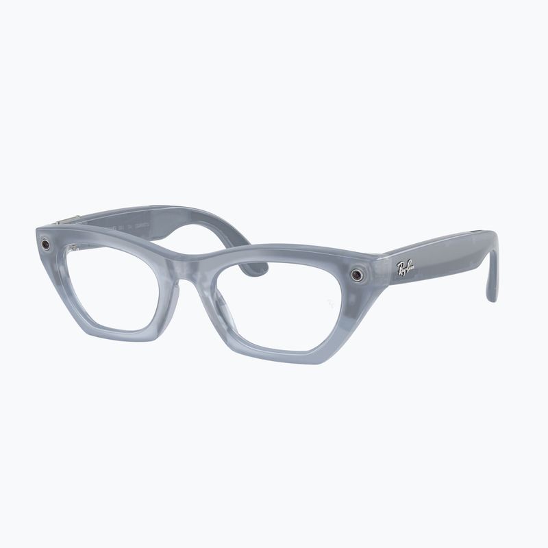 Brýle s kamerou Ray-Ban Meta Zena milky grey lilac/trs copper