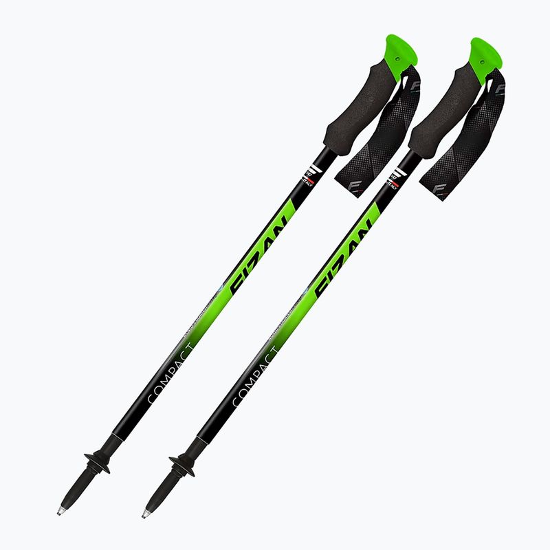 Trekingové hole Fizan Compact green 8