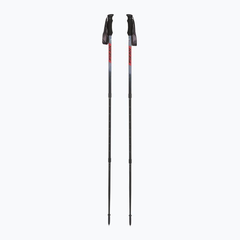 Trekingové hole Fizan Prestige A/S red