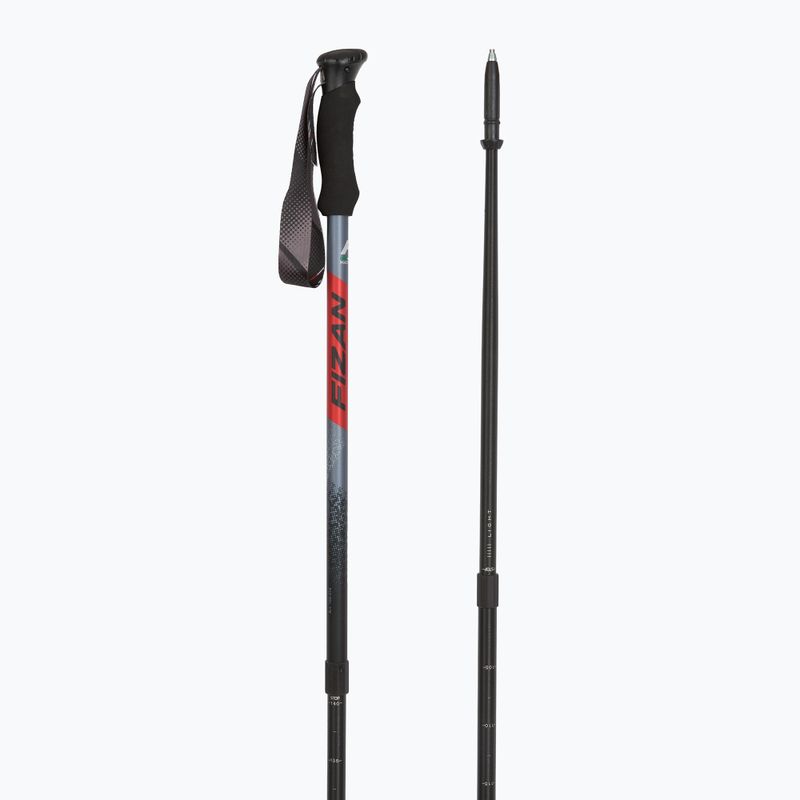 Trekingové hole Fizan Prestige A/S red 3