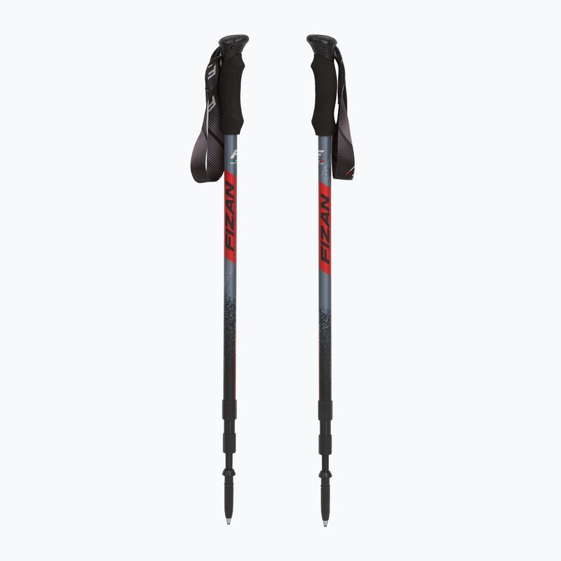 Trekingové hole Fizan Prestige A/S red 5
