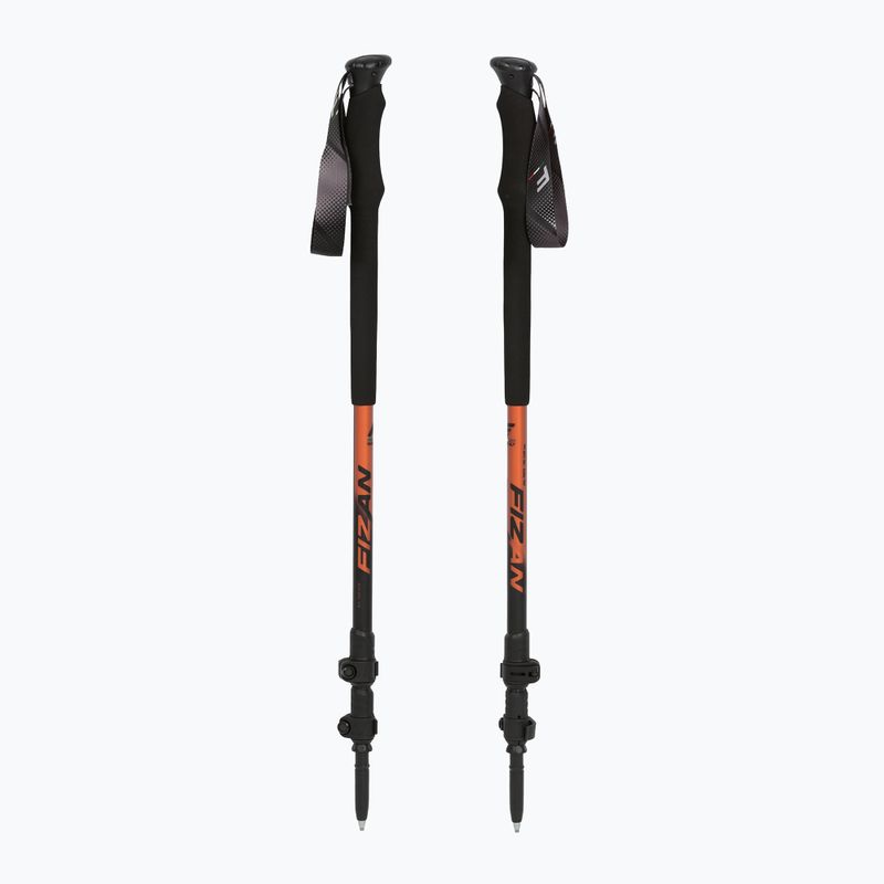 Trekové hole Fizan Elbrus orange 6