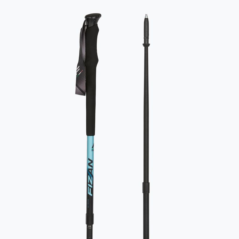 Trekové hole Fizan Lhotse light blue 2