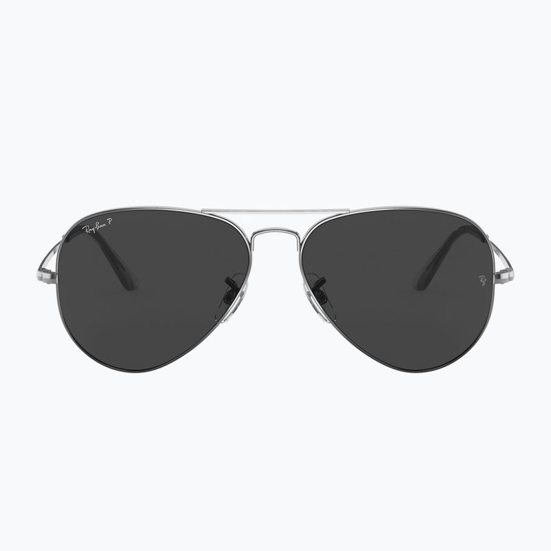 Sluneční brýle Ray-Ban Aviator Metal II bronze/black polarized 2