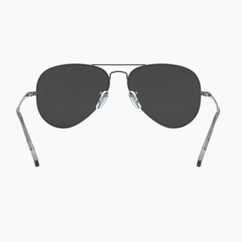 Sluneční brýle Ray-Ban Aviator Metal II bronze/black polarized 5