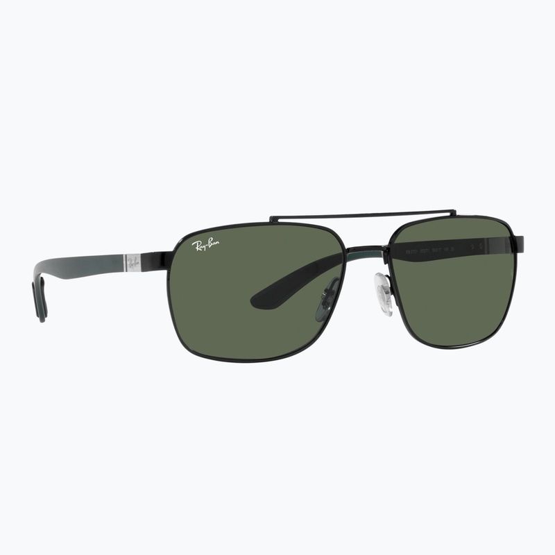 Sluneční brýle Ray-Ban RB3701 black/dark green