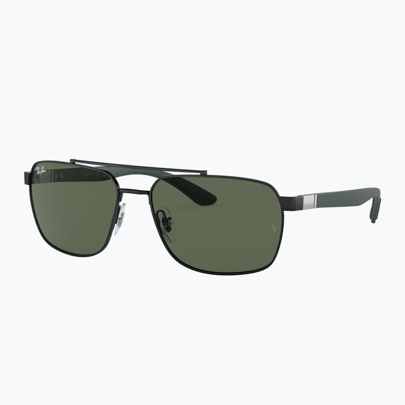 Sluneční brýle Ray-Ban RB3701 black/dark green 4