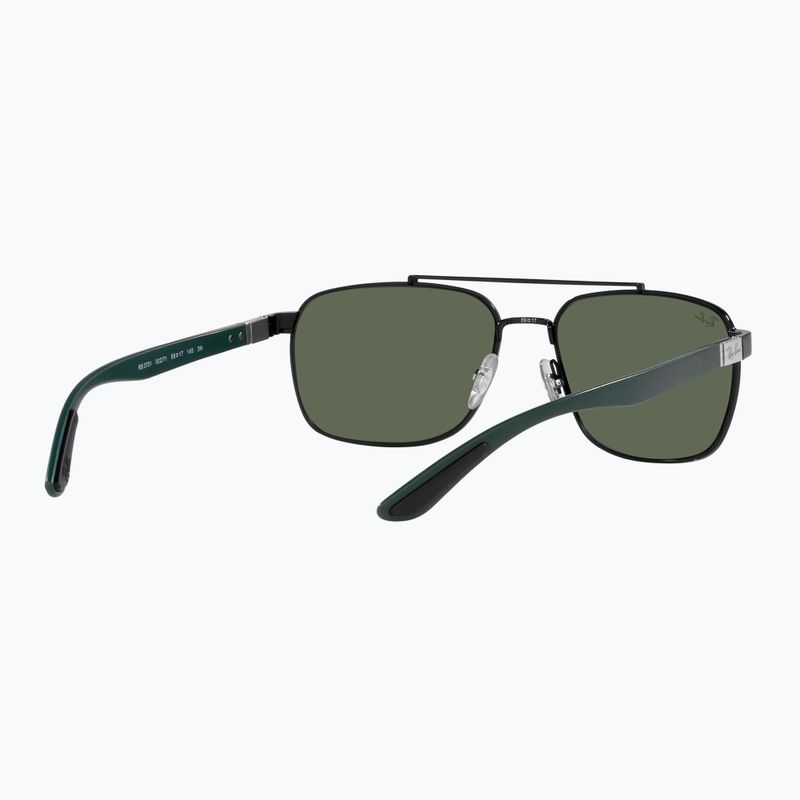 Sluneční brýle Ray-Ban RB3701 black/dark green 6