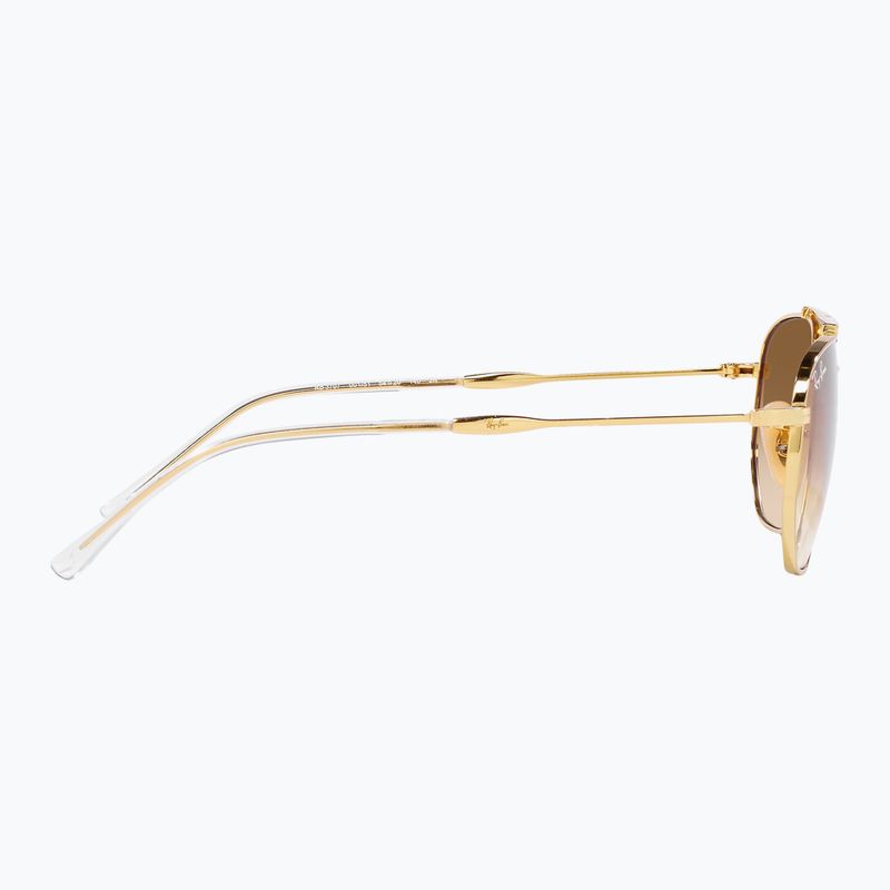 Sluneční brýle Ray-Ban RB3707 Polarized+ Lenses arista gold/brown 7