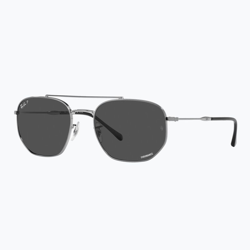 Sluneční brýle Ray-Ban RB3707 Polarized+ Lenses brass/grey polarized+ 3