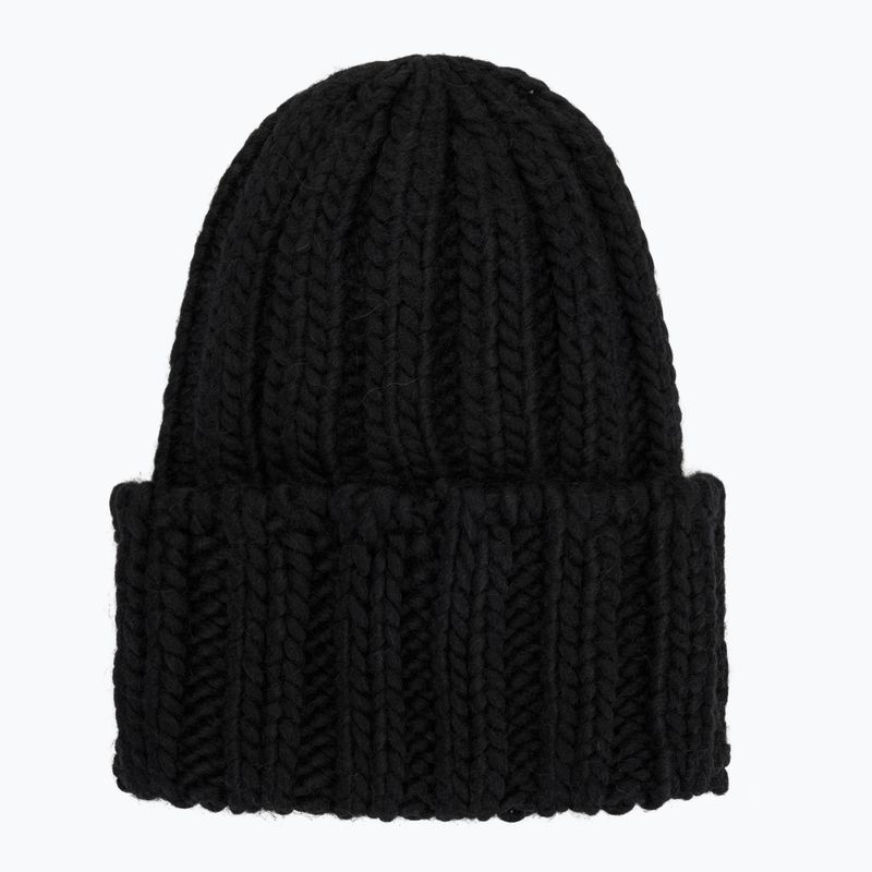 Dámská zimní čepice Woolrich Chunky Beanie 2026 black 2