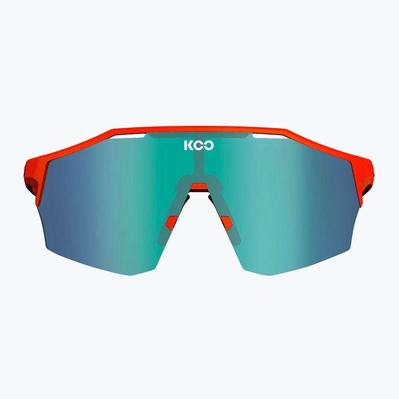Sluneční brýle Koo Alibi orange matt/green mirror 6