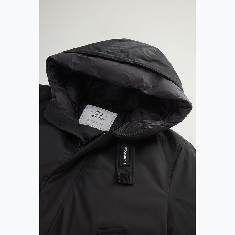 Pánská bunda Woolrich Polar High Collar Parka black 7