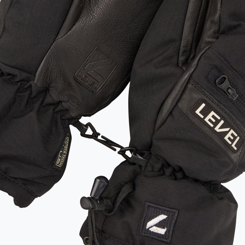 Lyžařské rukavice Level Switchback Mitt black 5