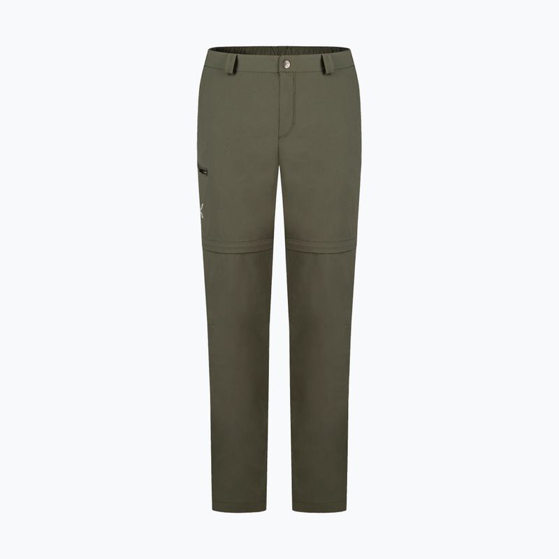 Pánské trekové kalhoty Montura Valbruna Zip Off verde salvia 7