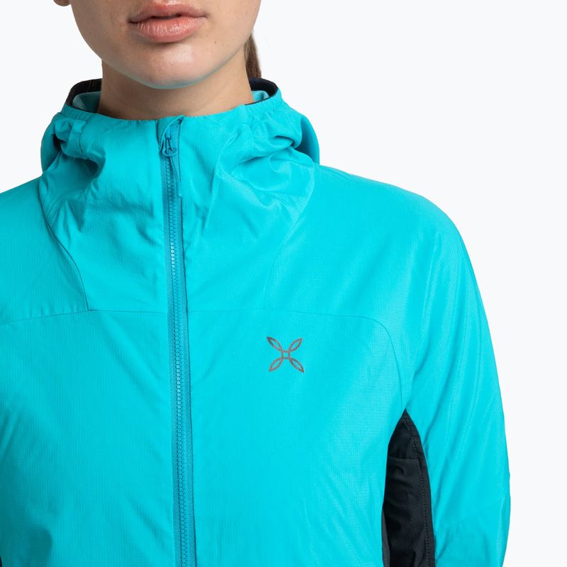 Dámská větrovka Montura Rise Octa Hooded turquoise/antracite 4