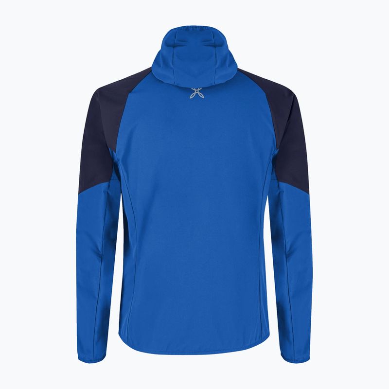 Pánská bunda Montura Rise Hooded b.blue/graphite blue 2