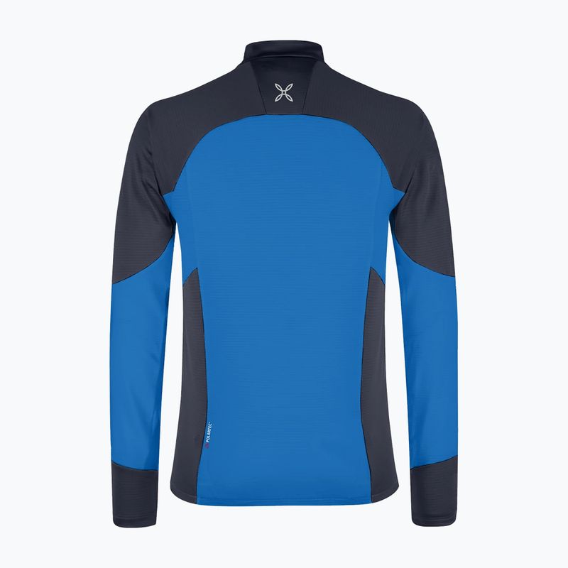 Pánská mikina Montura Rise Maglia b.blue/graphite blue 2