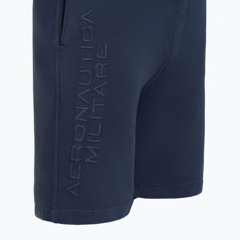 Pánské šortky Aeronautica Militare 251BF013F539 navy washed 3