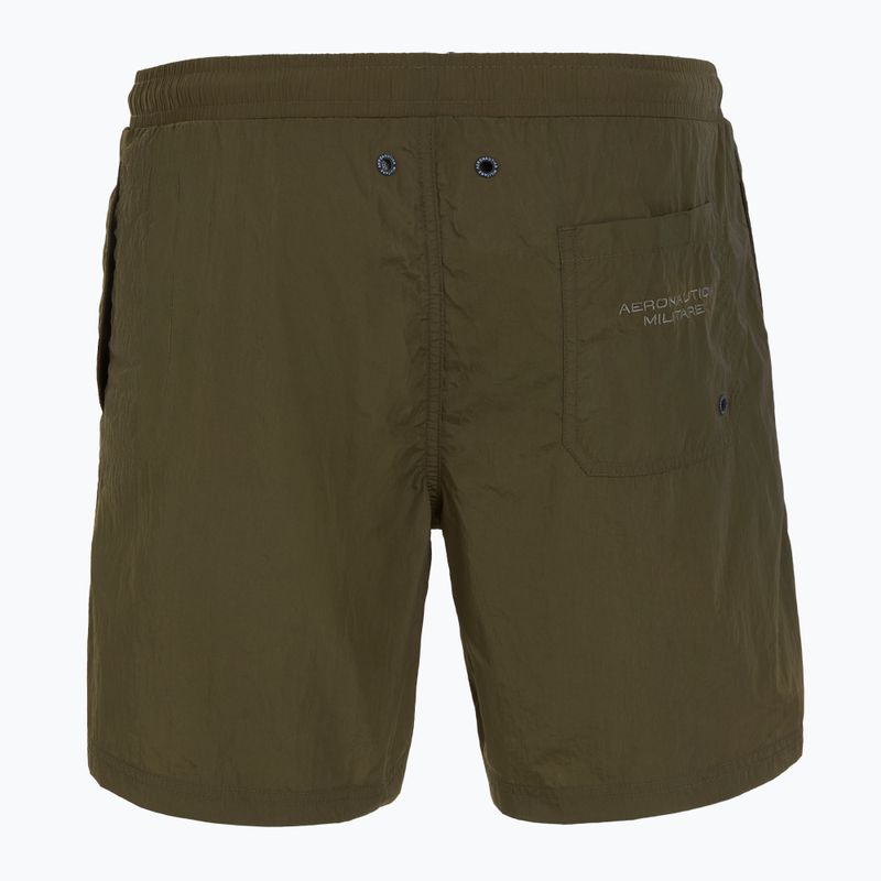 Pánské plavky Aeronautica Militare 251BW224CT3538 military olive 2