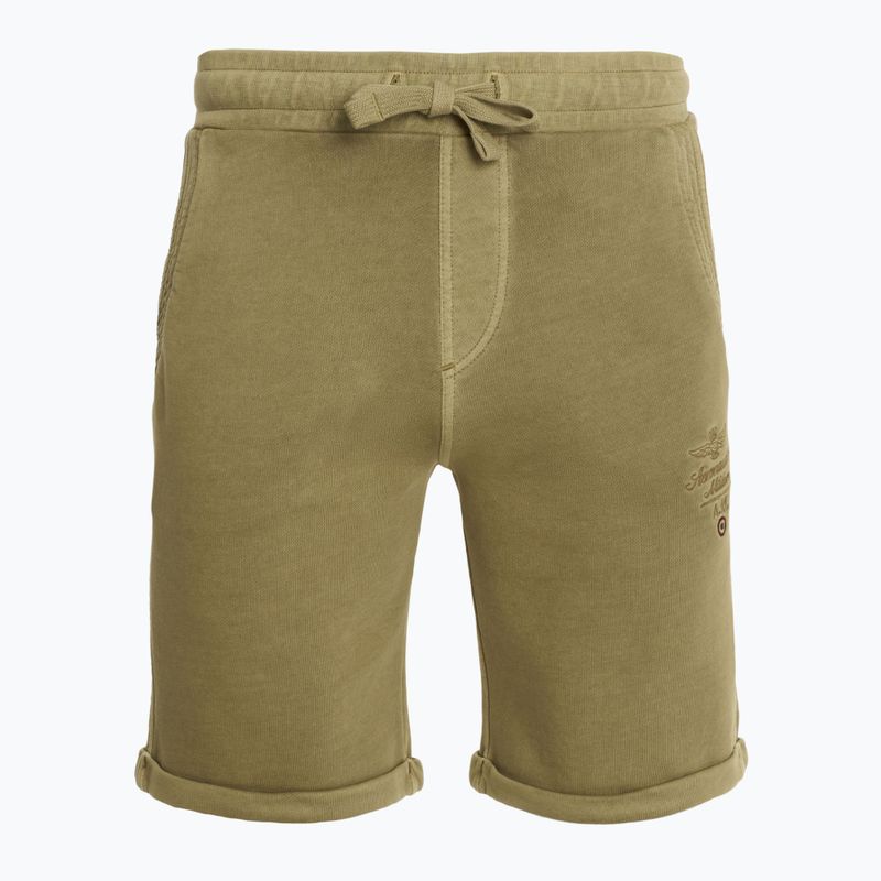Pánské šortky Aeronautica Militare 251BF016F583 antelope beige washed