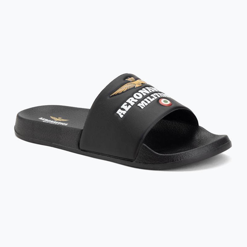 Pánské pantofle Aeronautica Militare SC0242UCT03337 jet black