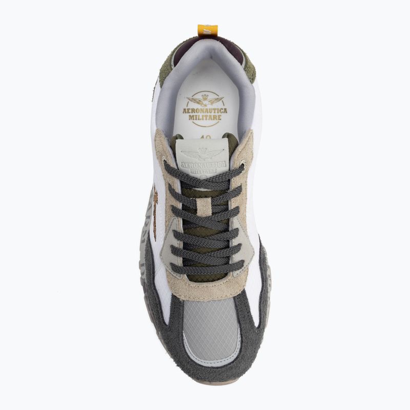 Pánské boty Aeronautica Militare SC0276UCT03546 off white/green/brown/grey 5