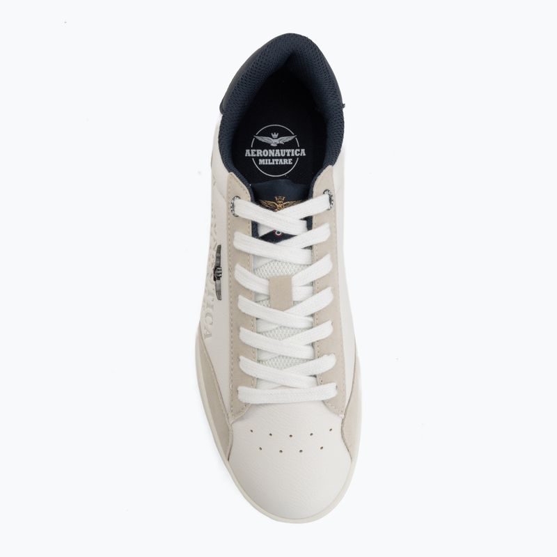 Pánské boty Aeronautica Militare SC0306UCT04325 off white 5