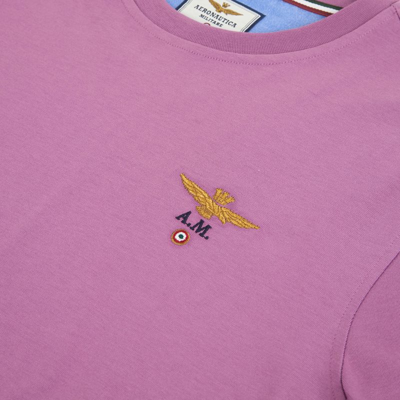 Pánské tričko Aeronautica Militare TS1580UJ00372 grape purple 3