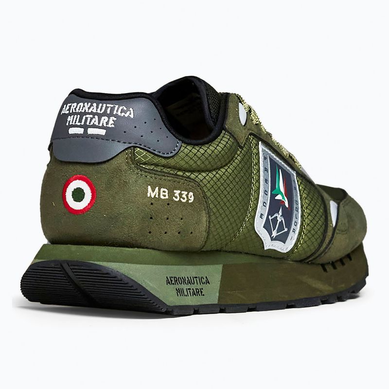 Pánské boty Buty Aeronautica Militare 262SC0292UCT04393 verdone 3