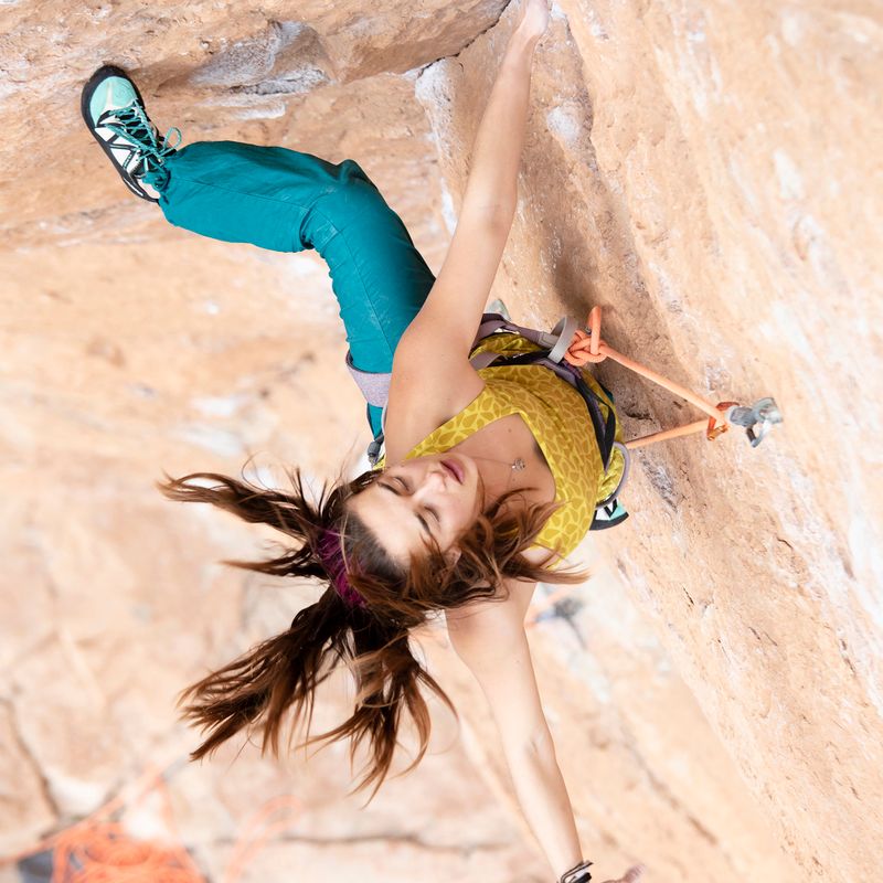 Dámské lezečky SCARPA Vapor smoke/yellow 8