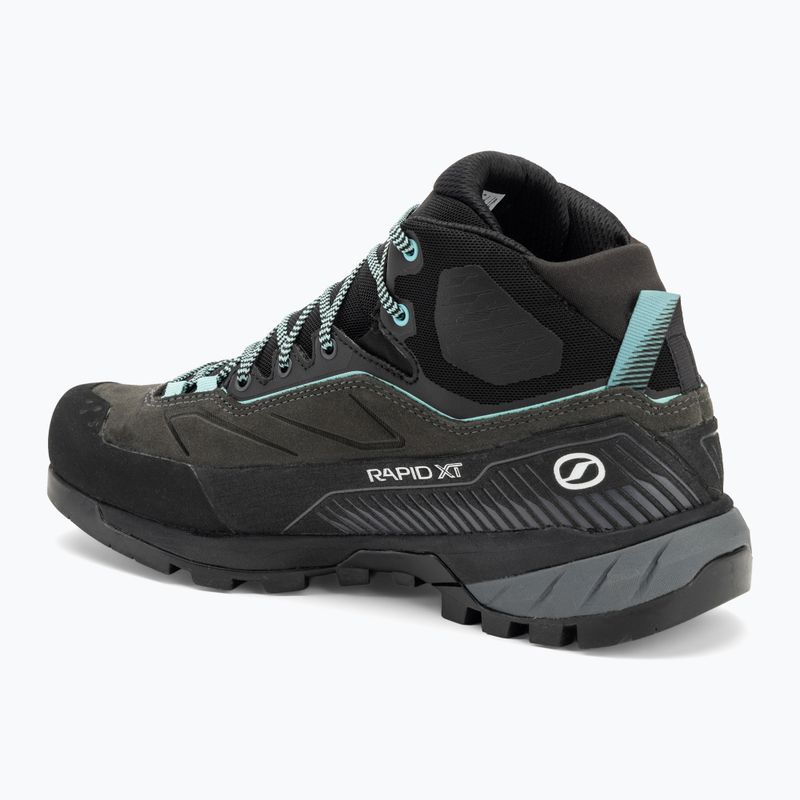 Dámské nástupové boty SCARPA Rapid XT Mid GTX shark/aqua 3