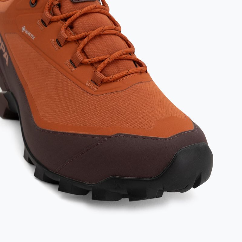 Trekingové boty SCARPA Ribelle Cross 2 GTX rust/choco 7