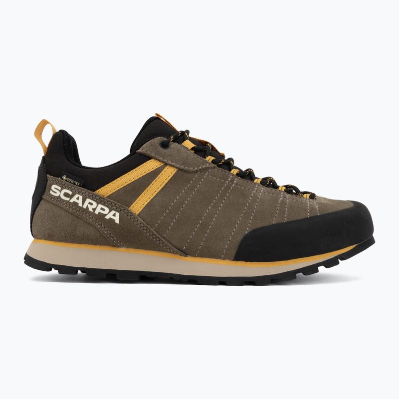 Pánské trekové boty SCARPA Crux 2 GTX kalamata/lemon curry 2