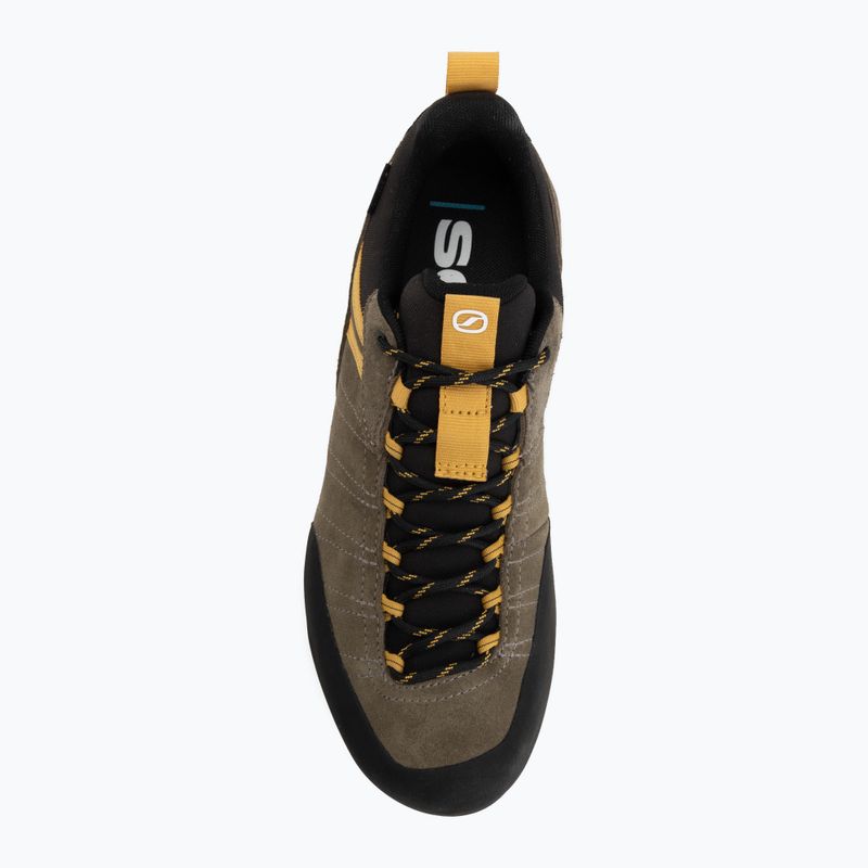 Pánské trekové boty SCARPA Crux 2 GTX kalamata/lemon curry 5