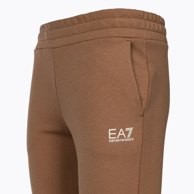 Dámské kalhoty EA7 Emporio Armani Train Logo Series Essential tan 3