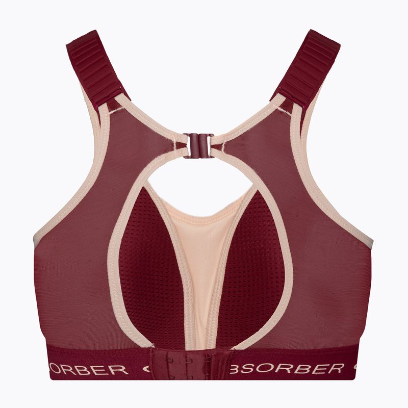 Fitness podprsenka Shock Absorber Ultimate Run Bra Padded tibetan red 2
