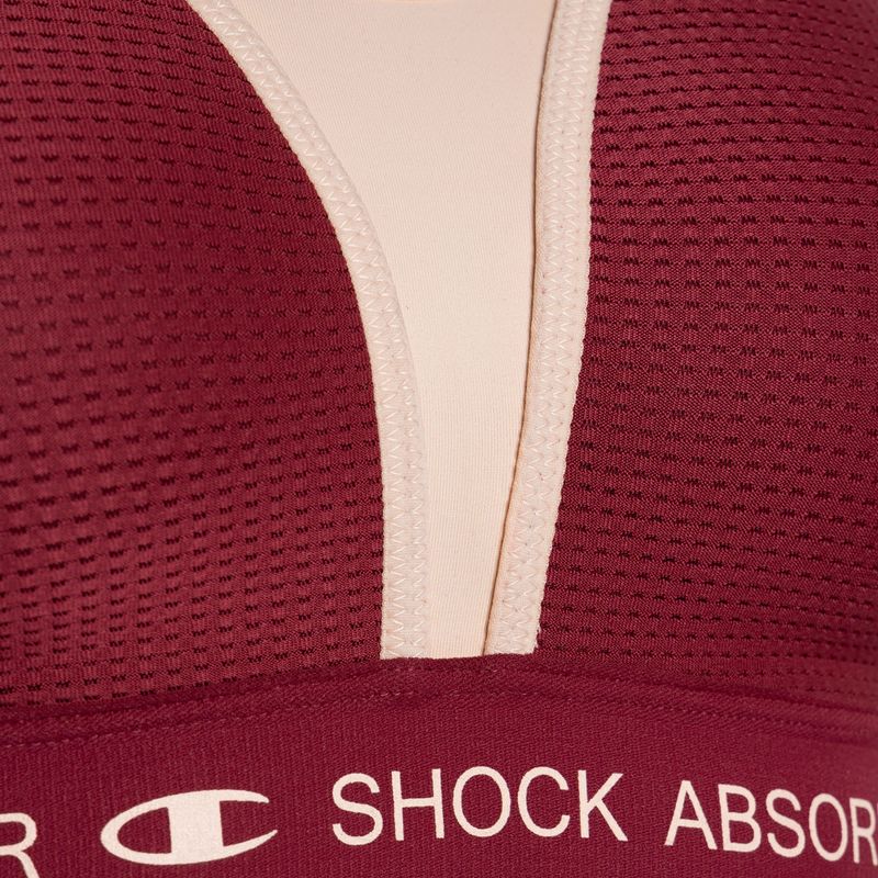 Fitness podprsenka Shock Absorber Ultimate Run Bra Padded tibetan red 3