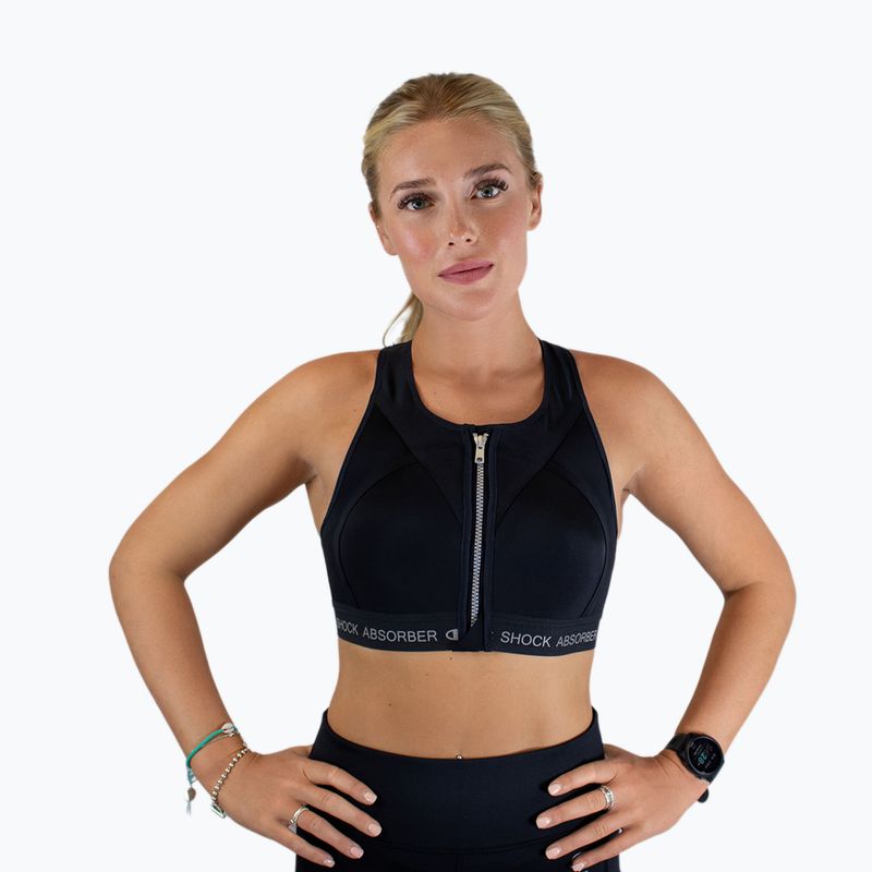 Fitness  podprsenka Shock Absorber Infinity Power Bra black 3