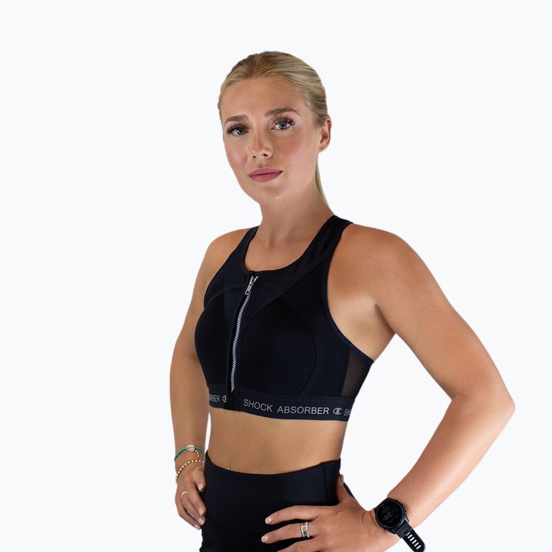 Fitness  podprsenka Shock Absorber Infinity Power Bra black 5