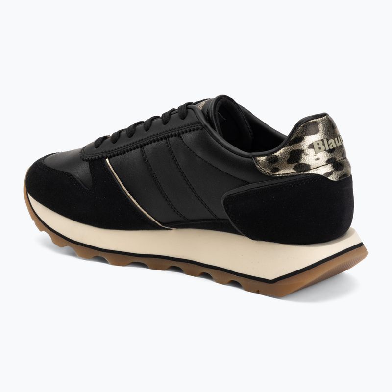 Dámské boty Blauer USA F6MILLS01 black/leopard 3