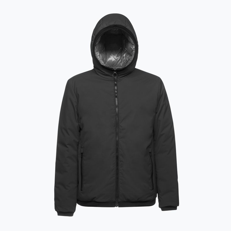 Pánská zateplená bunda Geox Spherica™ black / morel
