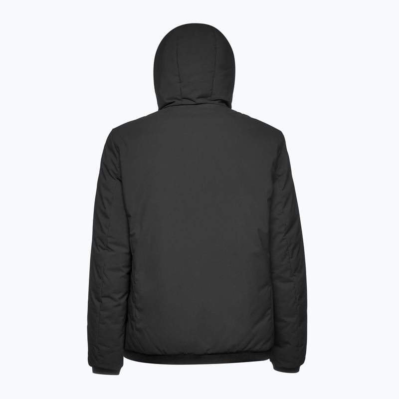 Pánská zateplená bunda Geox Spherica™ black / morel 2