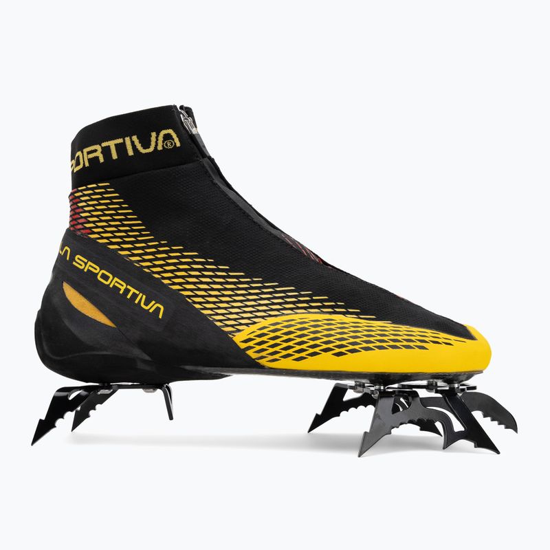 Lezečky La Sportiva Mega Ice Evo black/yellow 2