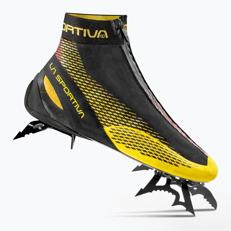 Lezečky La Sportiva Mega Ice Evo black/yellow 10