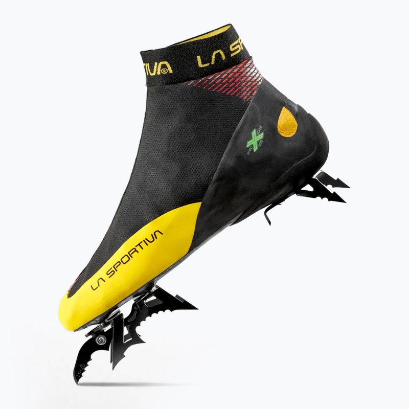 Lezečky La Sportiva Mega Ice Evo black/yellow 11