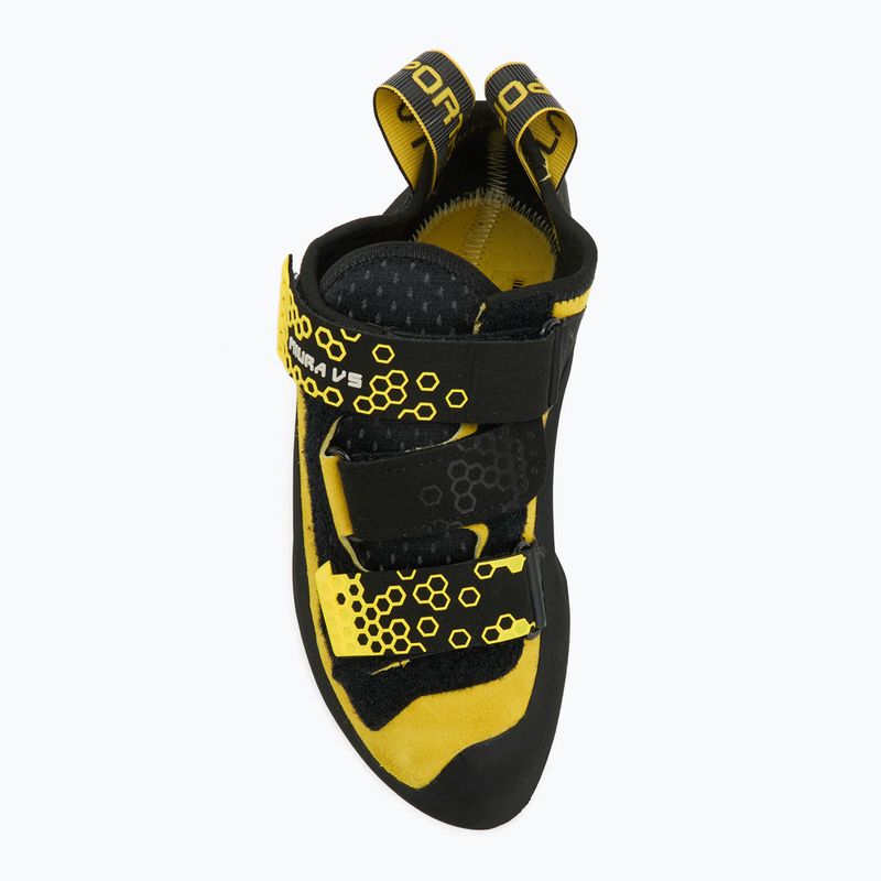 Pánské lezecké boty La Sportiva Miura VS black/yellow 5
