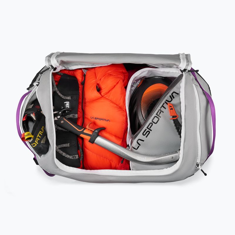 Cestovní taška La Sportiva Nomad Duffel 70 l chalk/black 4