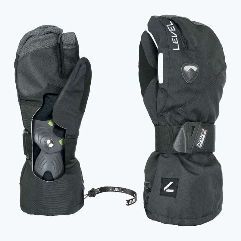 Pánské lyžařské rukavice Level Fly Trigger black